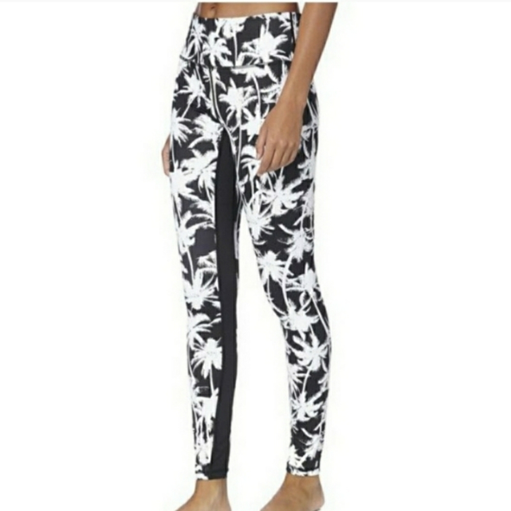 Carbon 38 L'urv Palm Tree Leggings